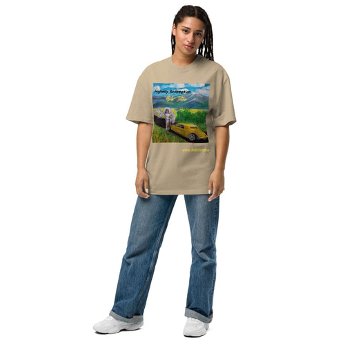 Oversized faded t-shirt