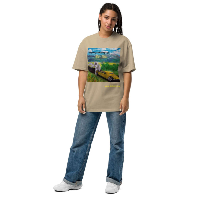 Oversized faded t-shirt
