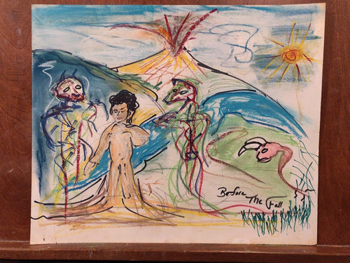 Original Mixed Media - Before the Fall