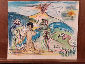 Original Mixed Media - Before the Fall